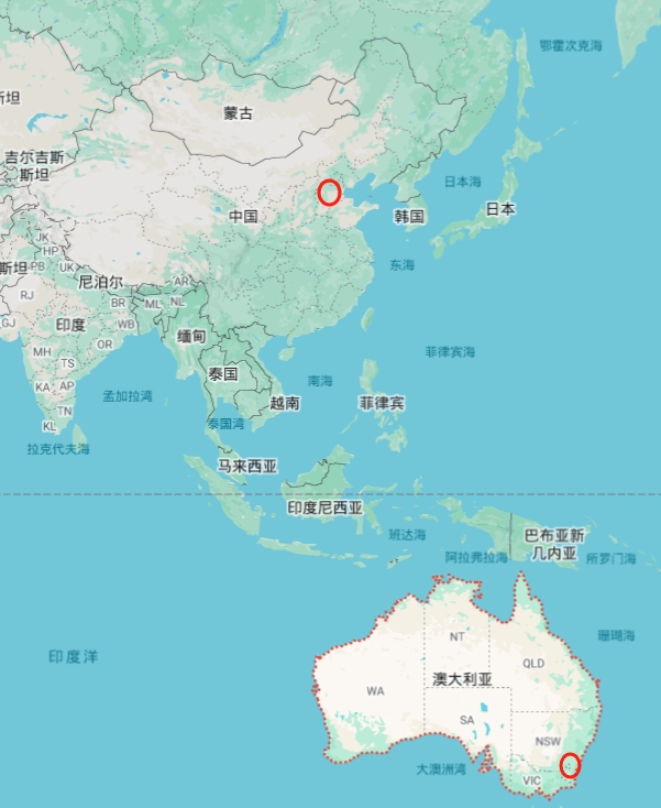澳大利亞與中國的時(shí)差是多少